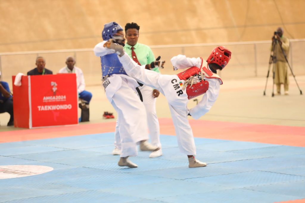 Ongoing 2nd Africa Military Games Abuja 2024, Day 3 Taekwondo Male/Female Tournament