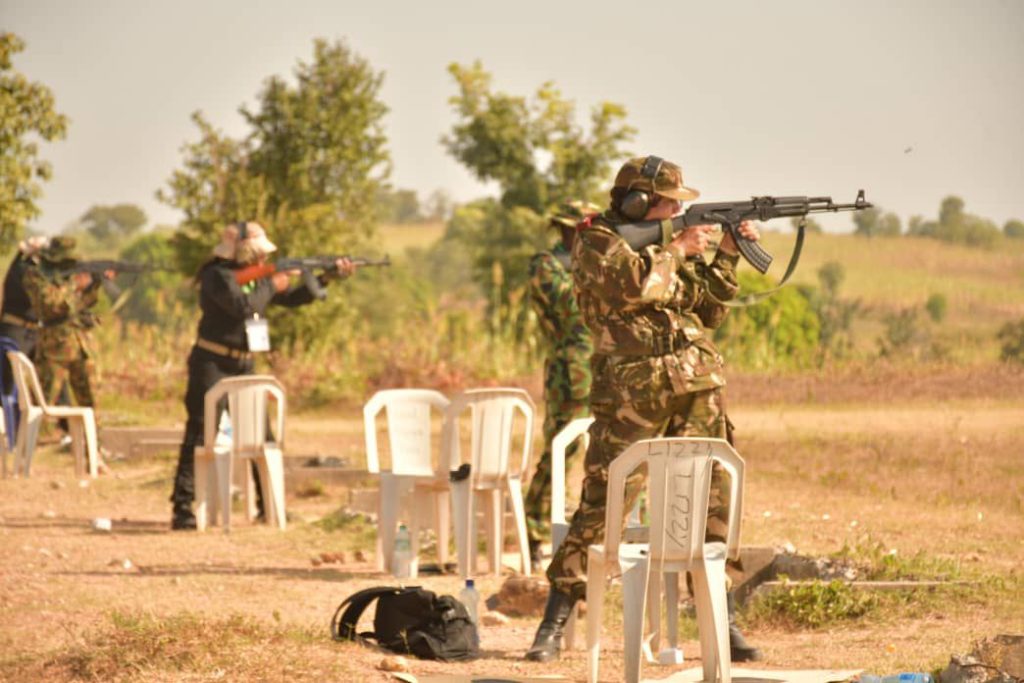 Shooting: AMGA 2024 Women 200m Rifle Prone, Hammdaoui Zineb From Algeria, Wins Gold