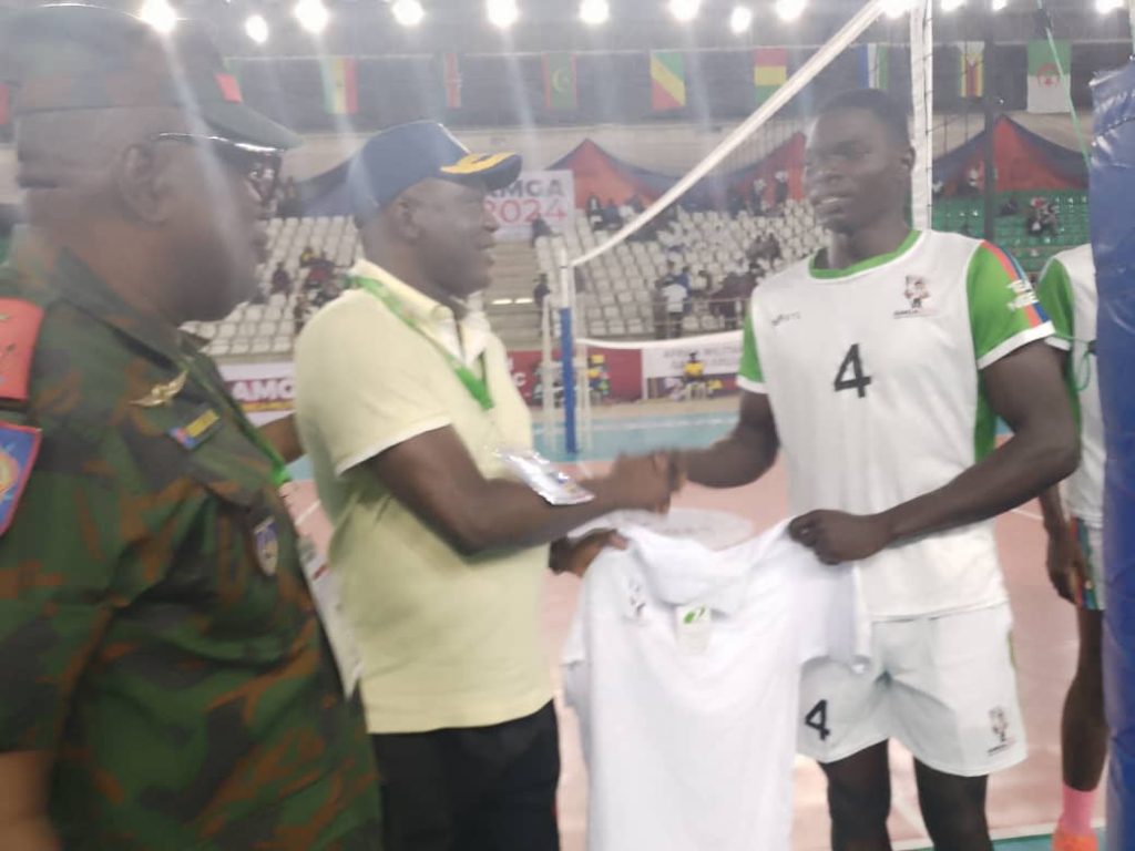Ongoing Africa Military Games 2024, Nigeria Wins Over Sierra Leone in volleyball