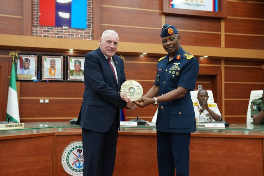 UK Minister Of State For Defence Pays Official Visit To The CDS, Pledges To Further Strengthned Already Existing Military Relationships