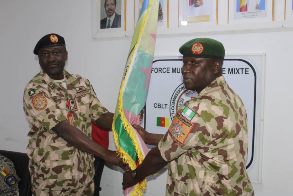 Major General Godwin Mutkut Officially Takes Over Command, As The New Commander MNJTF  