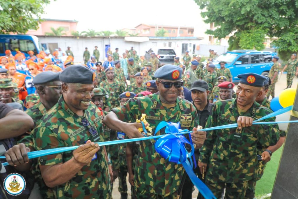 CAS Commissions Key Infrastructures In Lagos, Reaffirms Commitment Of The NAF To Operational Excellence