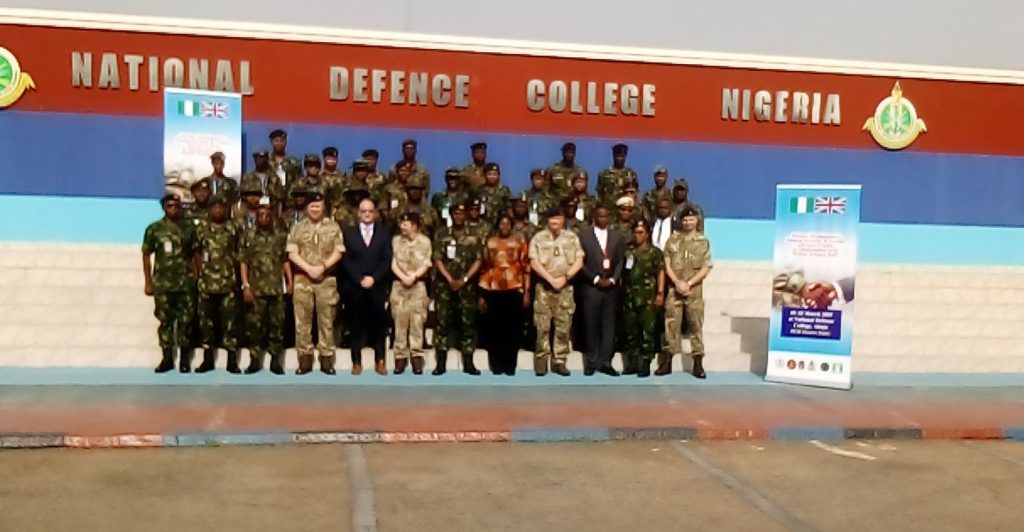 Gen. Musa Declares Open, Human Security and Gender Adviser Course In Collaboration With The British Defence Staff