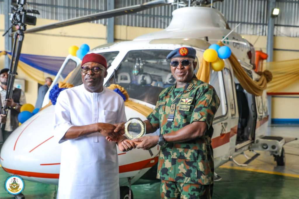 Rivers State Donates Helicopter To NAF, For Safeguarding Critical National Assets In Niger Delta Region