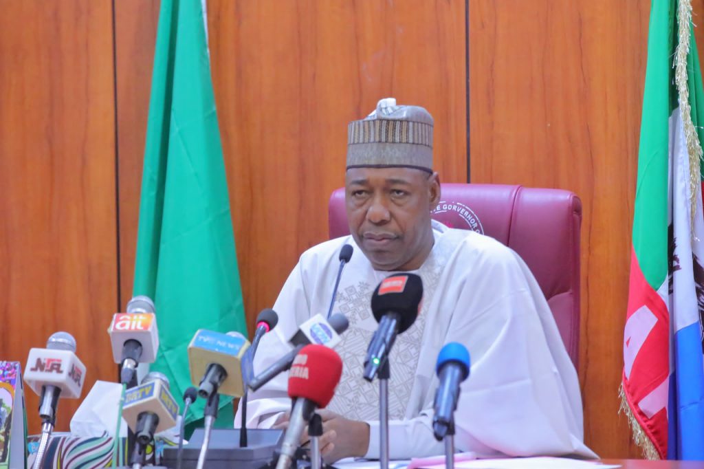 Zulum Condemns Recent Boko Haram/ISWAP Attack On Victims, Sympathises With Them