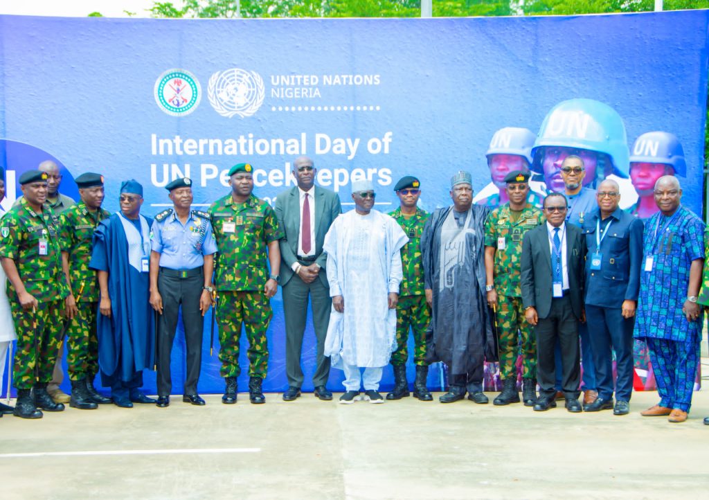 At UN Peacekeepers Day Celebration, Defence Chief Assures Nigeria Commitment To Global Peace
