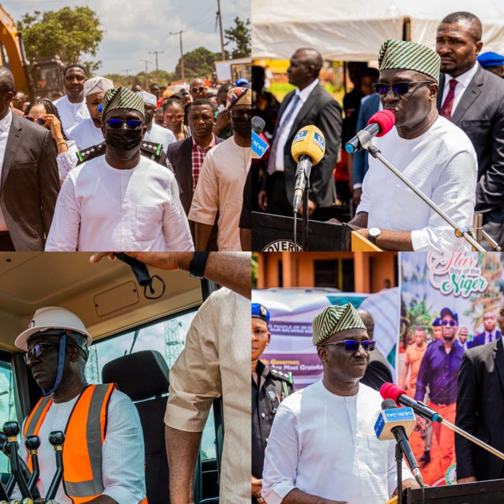 Gov. Okpebholo Flags-off 14KM Road Connecting Nine Communities