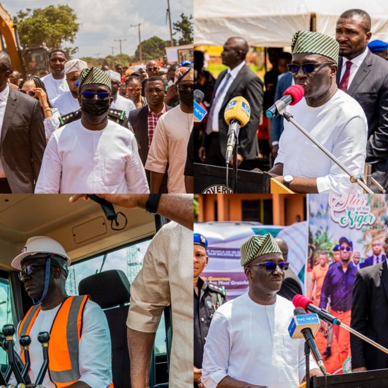 Gov. Okpebholo Flags-off 14KM Road Connecting Nine Communities