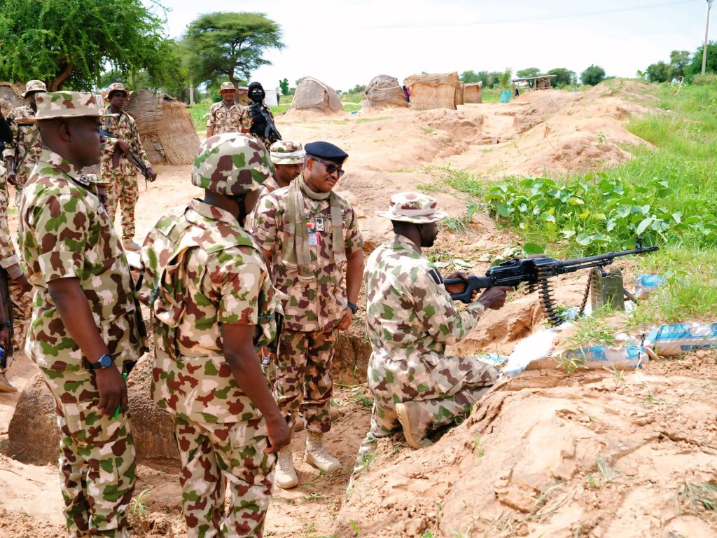 The leadership Of Joint Task Force North East, Pays 3 Days Operational Visit To Sector 2 OPHK