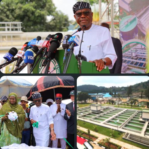 BREAKING: FCT Minister Nyesom Wike Commissions N50B Rehabilitated Lower Usuma Dam Water Treatment Plant