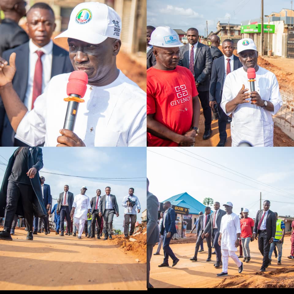 GOV OKPEBHOLO INTENSIFIES OVERSIGHT ON ROAD PROJECTS, DEMANDS QUALITY, SPEED FROM CONTRACTORS