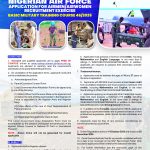NAF Invites Application from Suitably Qualified Candidates from Airmen/Airwomen for Basic Military Training Courses 46/2025