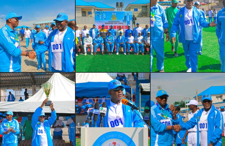 NAF Demonstrates Commitment to Physical Fitness, Unity, Well-being of Personnel with 2025 10km Walk/Jog Exercise Nationwide