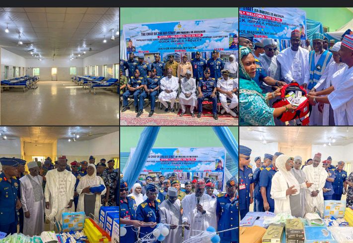 NAF Commissions New Paediatric Ward, Renovates General Ward In Gwagwarwa Community, Kano State