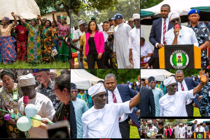 HOMECOMING: GOV OKPEBHOLO’S FORMER SECONDARY SCHOOL GETS FACE-LIFT
