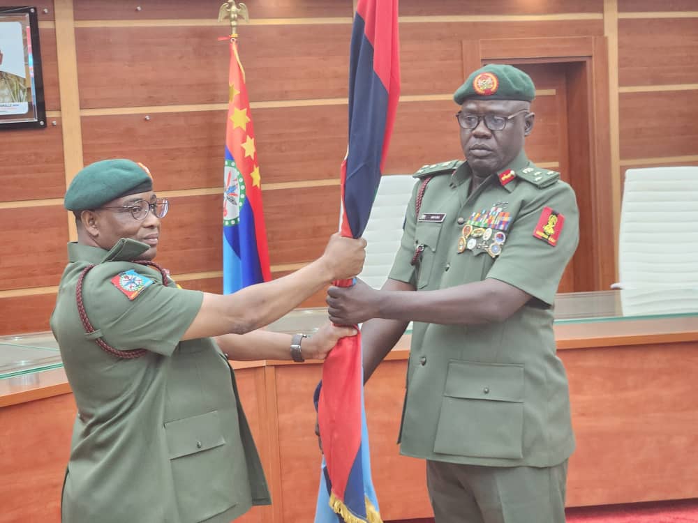 Brig Gen Samaila Uba Takes Over From Big Gen Tukur Gusau As Director Defence Information