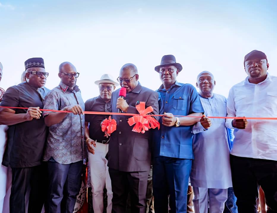 Jubilation as Gov. Oborevwori Commissions Cluster Of Housing Units In Okuama