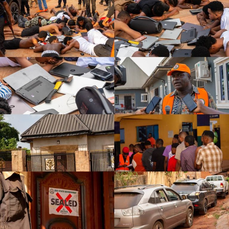 Edo Security Squad Nabs 31 Cultists In Edo Central Raid, Directs Fleeing Suspects To Surrender Within Seven Days