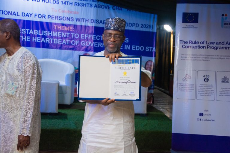 Gov. Okpebholo Pledges Continued Implementation of Disability Laws