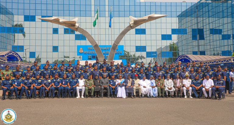 Defence Minister Reaffirms The Critical Importance Of Air Power At NAF Decoration Ceremony