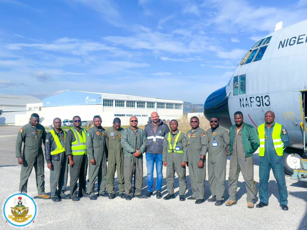 NAF C-30 Ferry Aircraft Arrives Safely In Portugal For Scheduled Depot Maintenance