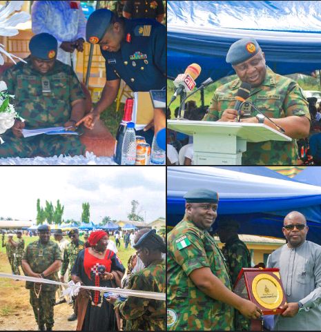 NAF Reaffirms Commitment On Military-Civil Relations, As CAS Commissions School Assembly Hall, Flags Off Medical Outreach In Beeri, Rivers State
