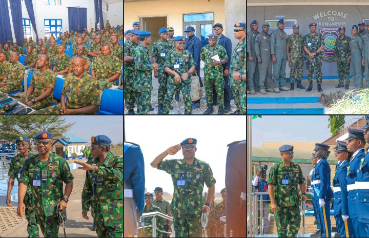 CAS Visit To Air Training Command, Reaffirms Unwavering Commitment For Protection Of Lives, Property In Kaduna