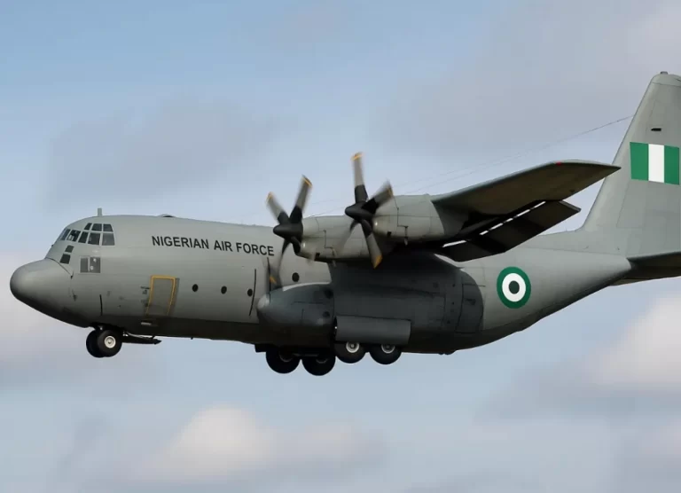 NAF C-130 Aircraft Lands In Burkina Faso During Its Ferry Mission As A Result Of Safe Precautionary Landing