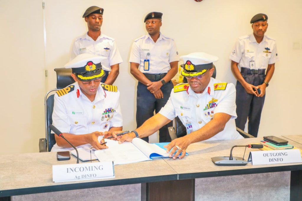 Captain Folorunsho Takes Over Duty As New Director of Naval Information