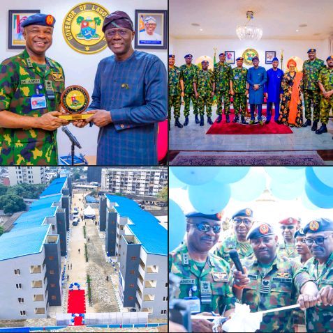 CAS Pays On The Spot Assessment Visit To Logistics Command, Lagos, Commissions Projects