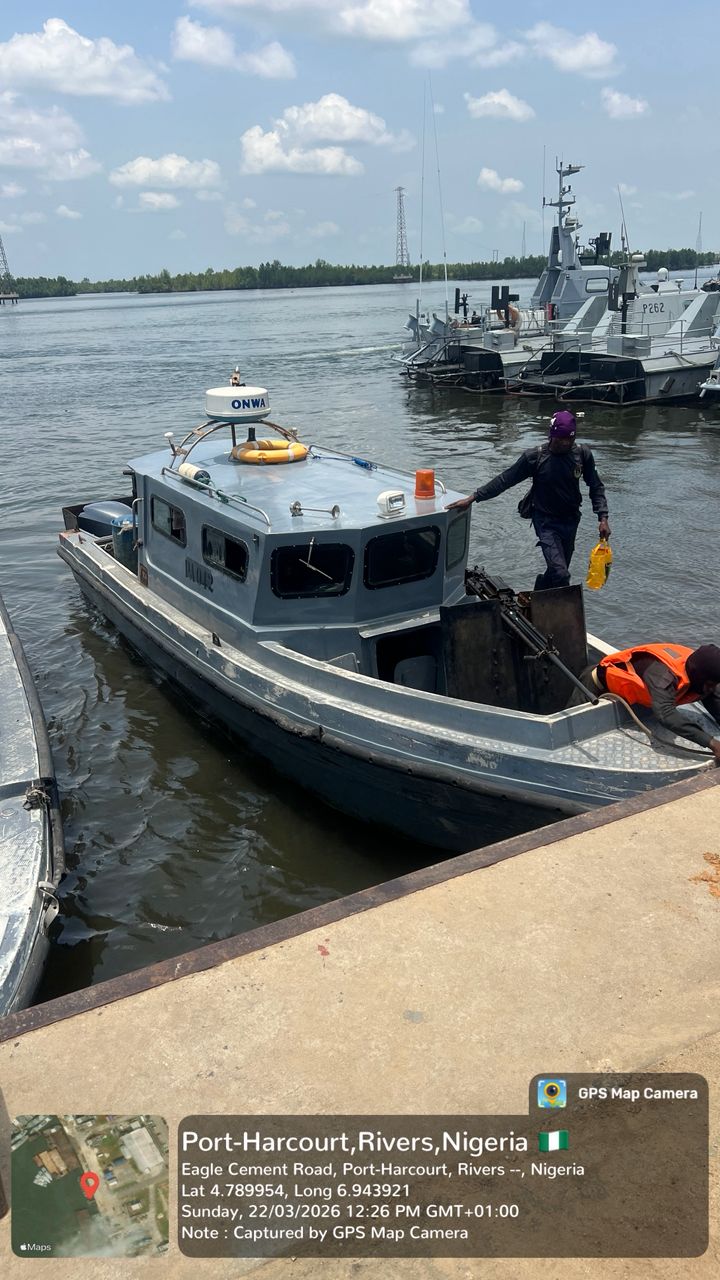 Navy Successfully Rescued 7 Persons Following Boat Collision At Ogboinbiri Waterways, In Bayelsa