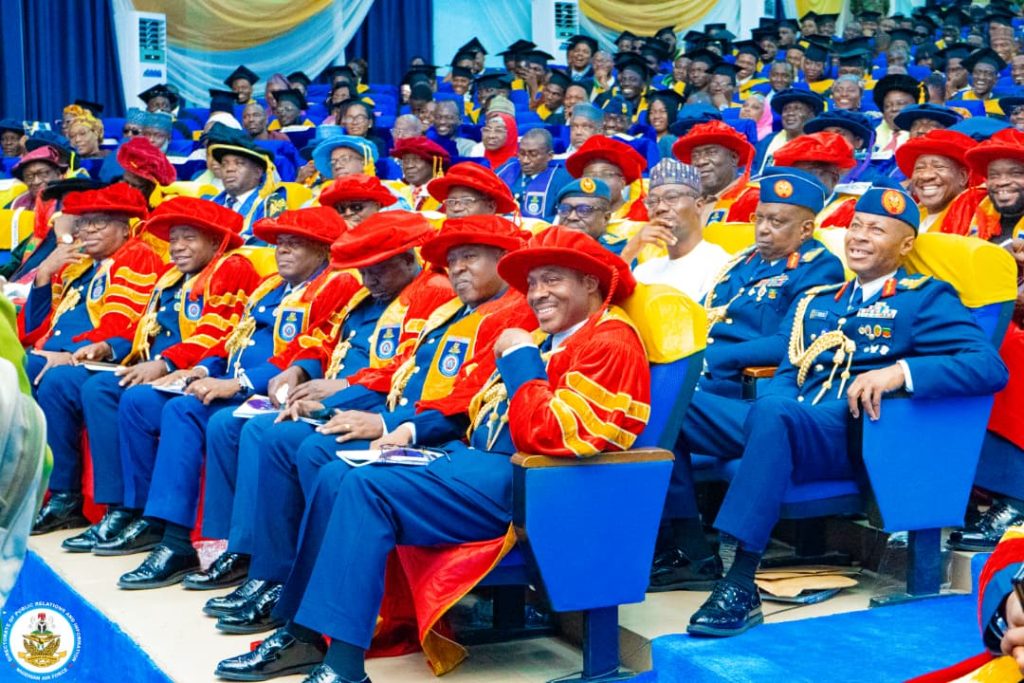 Defence Minister Tasks AFIT Graduates On Patriotism, Innovation, Nation-Building