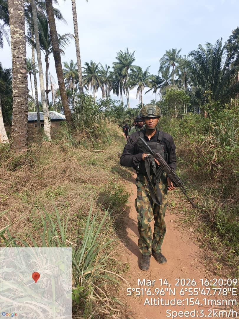 Nigerian Navy Dismantles IPOB/ESN IED Cell In Imo State, Safely Destroys Explosives