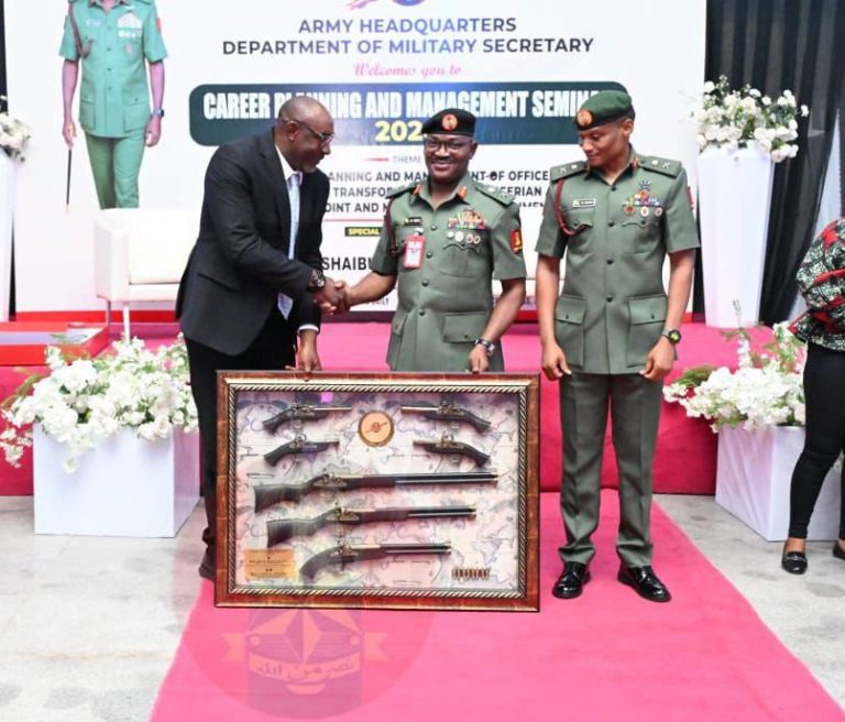 COAS Identifies Efficient Planning, Management Of Nigerian Army Officers Careers As Critical In Achieving Operational Success