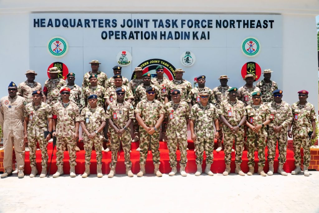 Army Delegation Visits North East Theatre, Assesses Operational Effectiveness, Activities