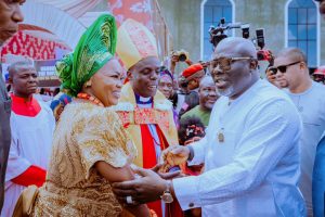 Oborevwori Celebrates Archbishop Iboyi At 50, Urges Humility, Purposeful Leadership