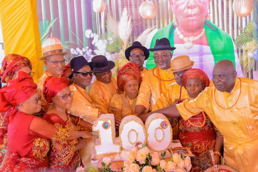 Oborevwori Extols Centenarian, Esther Ahon, Celebrates Her Virtues, Enduring Legacy