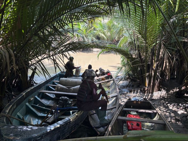 Navy Destroys Militants’ Enclave At Dayspring Island In Cross River State