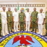 Hydrographer Of The Federation Pays Courtesy Visit To Chief of Naval Staff