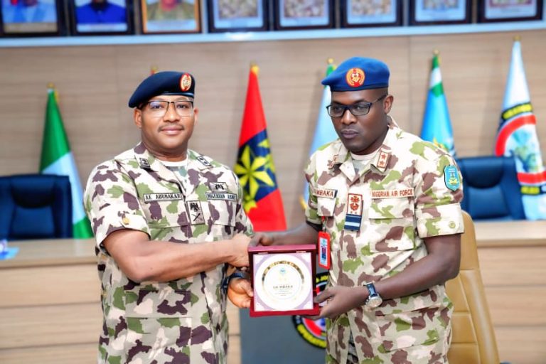 Team Of Air Force War College Nigeria Tour OPHK Theatre On Operational Study Visit