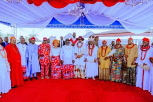 2027: Itsekiri Nation Endorses Tinubu, Oborevwori For Second Term…As Governor Bags Prestigious Royal Order Of Iwere