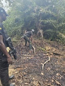 Operation Delta Sentinel: Nigerian Navy Thwarts Attempt to Resuscitate Illegal Refining Network, Destroys Four Sites