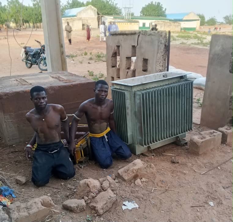 Troops Arrest Six Suspected Vandals, Recover Stolen Electric Transformers In Sokoto