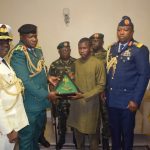 DHQ Delegation Consoles Family Of Late Retired General Rabe Abubakar, Katsina State Government Over The Death Of The Senior Officer