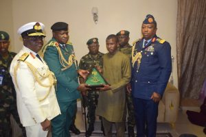 DHQ Delegation Consoles Family Of Late Retired General Rabe Abubakar, Katsina State Government Over The Death Of The Senior Officer