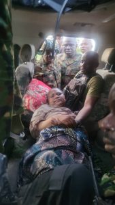 Troops Rescue Wife Of Late Major General Rabe Abubakar, Former Director Defence Information From Bandits