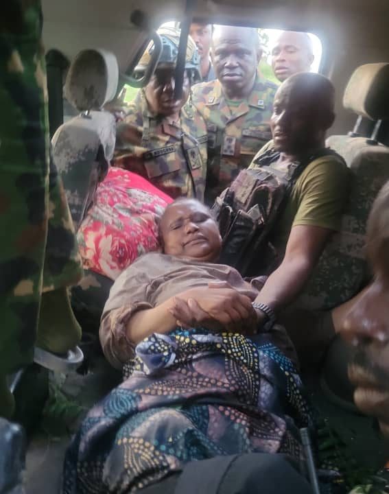 Troops Rescue Wife Of Late Major General Rabe Abubakar, Former Director Defence Information From Bandits