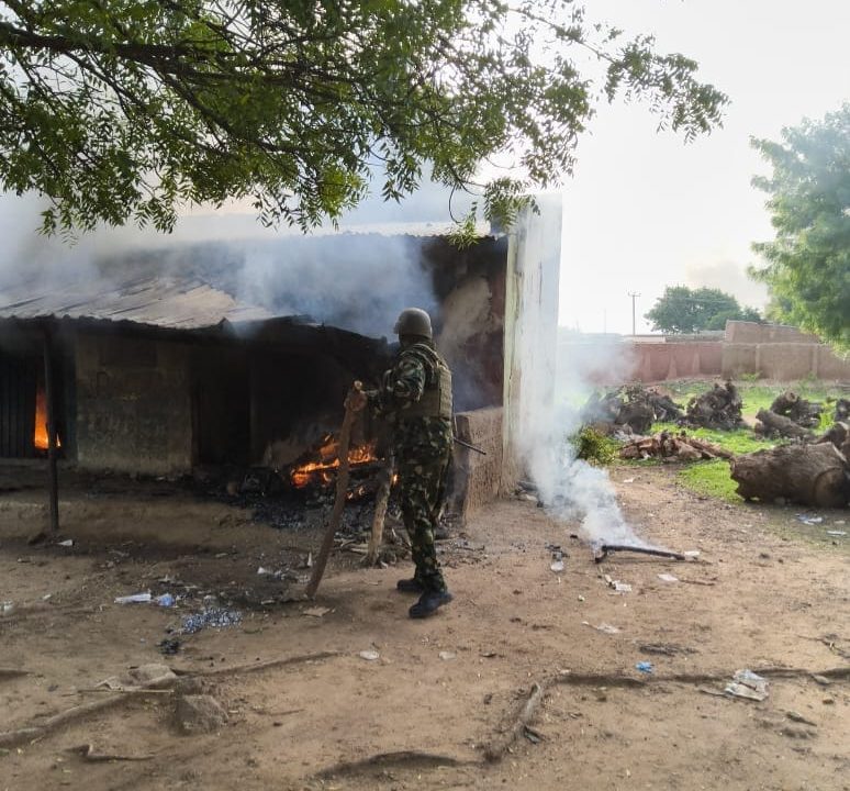 Troops Of OPFY Destroy Terrorists’ Enclaves As Intensifies Offensive Operations In Katsina State