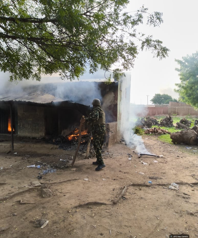 Troops Of OPFY Destroy Terrorists’ Enclaves As Intensifies Offensive Operations In Katsina State
