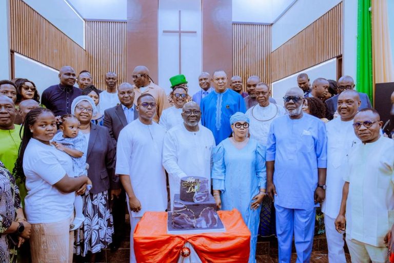 Oborevwori Celebrates 63rd Birthday With Thanksgiving